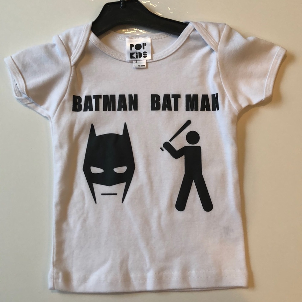Pop Kids Boy shirt Batman